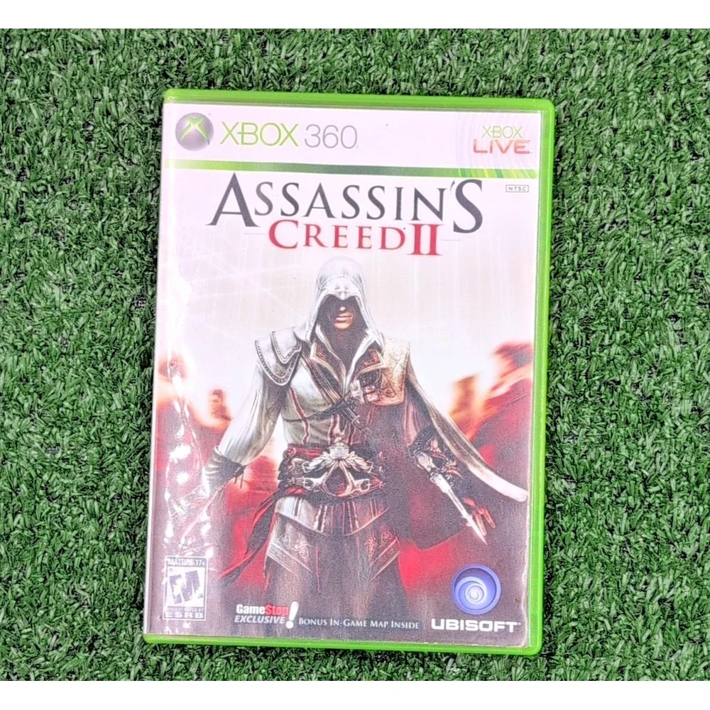 Assassin's Creed 2 Video Game for Xbox 360 Complete with Manual Tested & Working